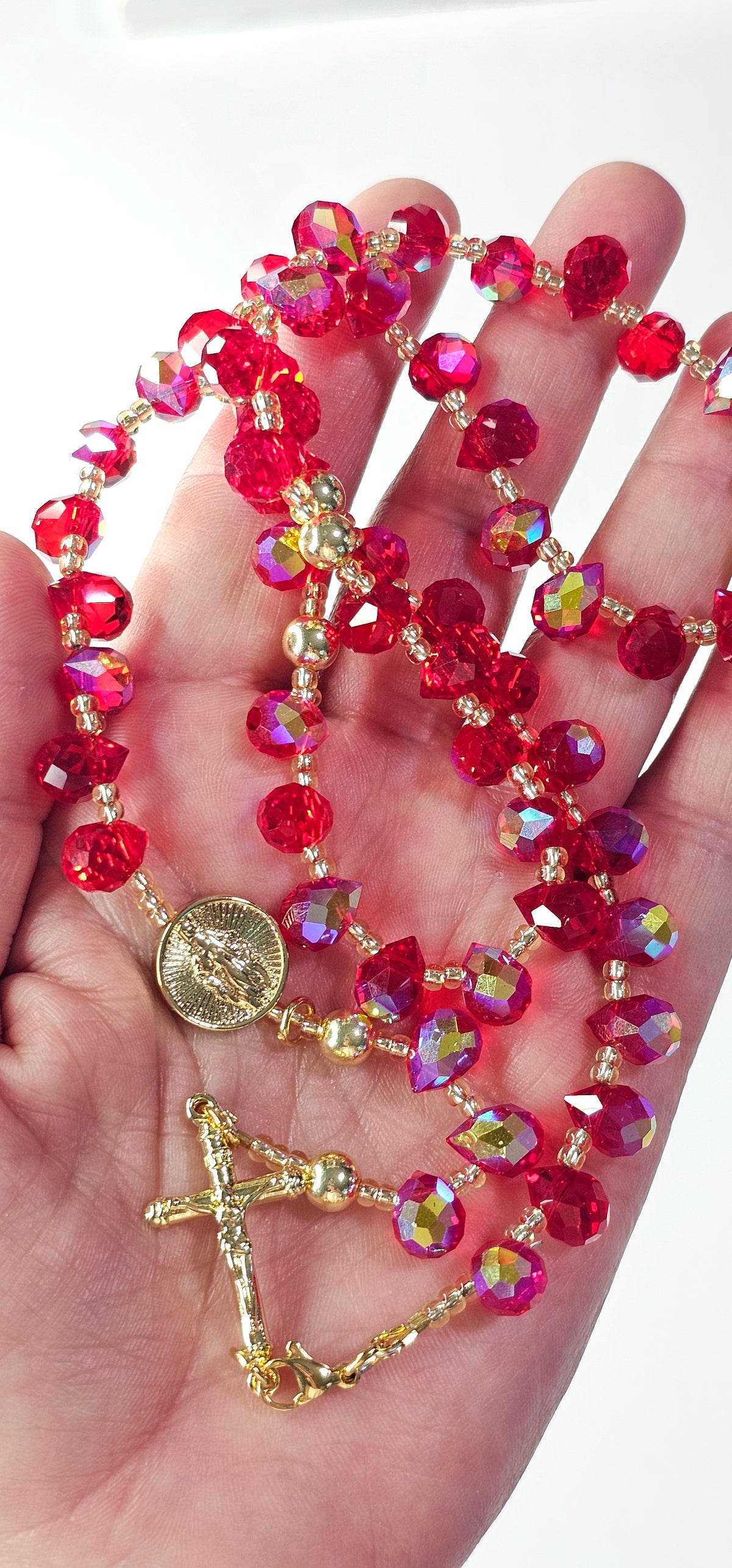 Rosario Collar Virgen de Las Gracias